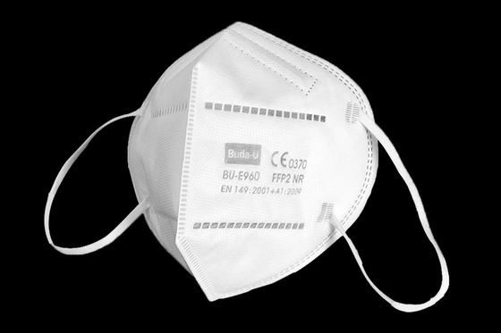 Respirador de la mascarilla FFP2, partículas FFP2 que filtran la media máscara,   Diseño de Speical con la impresión de grabación en relieve