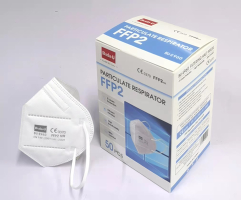 La máscara protectora disponible adulta FFP2 ninguna válvula de respiración con CE y el FDA se registró