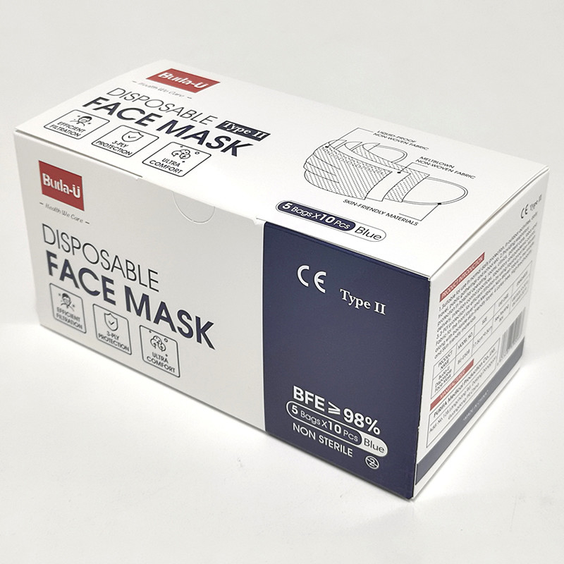 Dispositivo médico adulto de la máscara protectora FDA del nivel 2 de ASTM enumerado y registro
