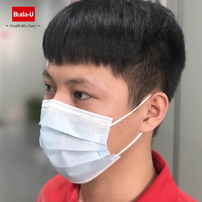 Máscara protectora médica disponible adulta el BFE≥98% de 3 capas 5 paquetes X 10 PC