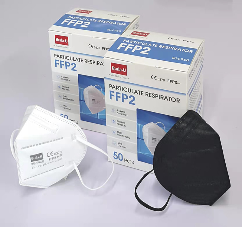 Respirador de partículas de BU-E960 FFP2, 5 capas de FFP2 que filtra la media máscara