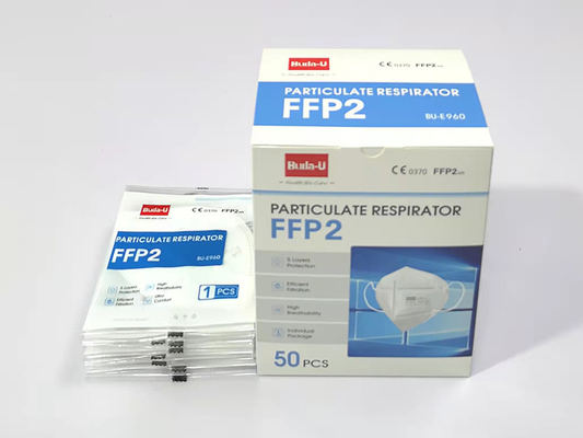 BU-E960 adulto FFP2 que filtra la media mascarilla cinco capas con el CE 0370 de la eficacia alta